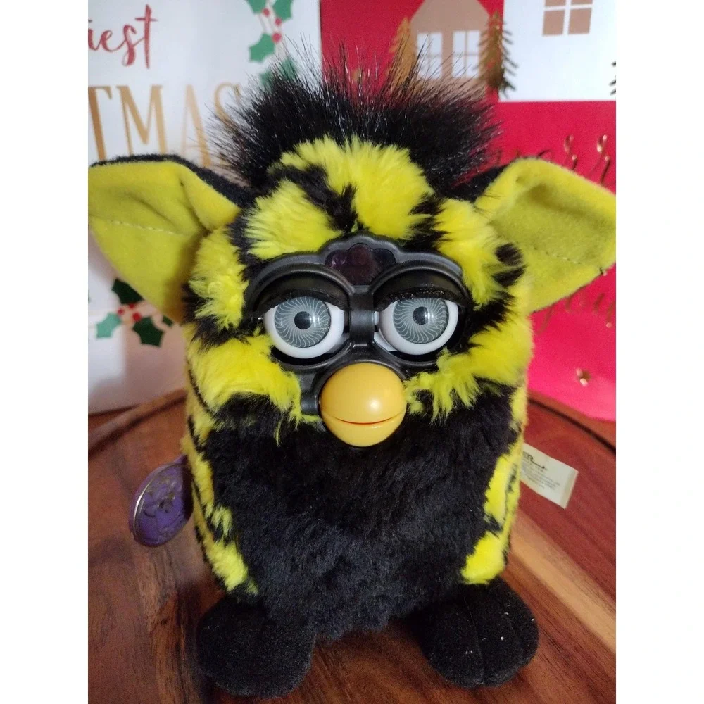 Furby Bumblebee with box- Vintage toy from 1998